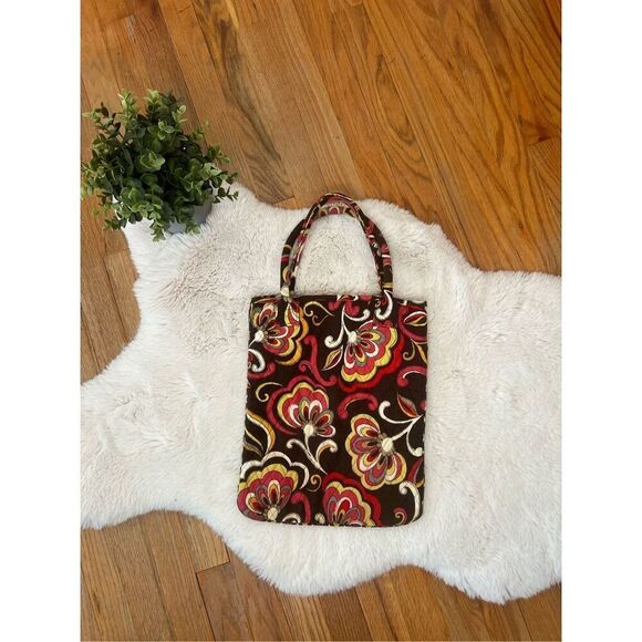 Vera Bradley *retired* Puccini Slim Tote Quilted Purse - Picture 2 of 7